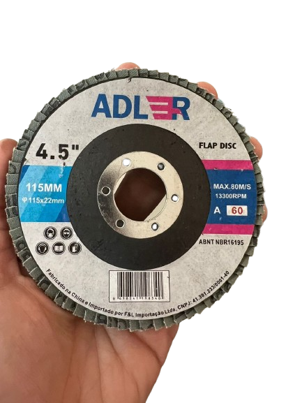 DISCO FLAP 4 1/2'' #80 ALUMINIA