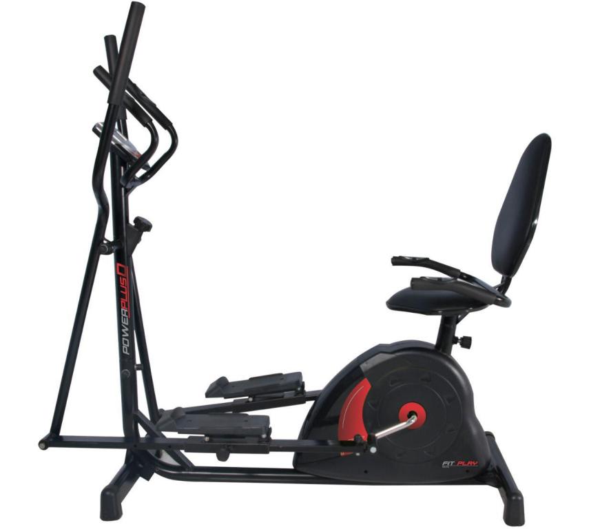 BICICLETA HORIZONTAL+ELIPTICO POWER PLUS D