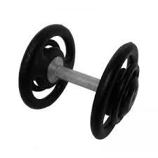 DUMBBELL PEGADA CROM - PINT. 8KG