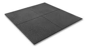 PISO EMBORRACHADO PLAY 100X100X15MM PRETO