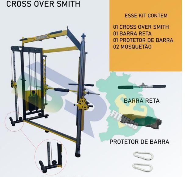 CROSS OVER SMITH COM BARRA GUIADA 3 POLEGADAS