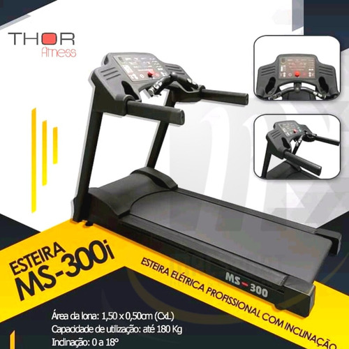 Esteira Profissional 300i Com Inclinação