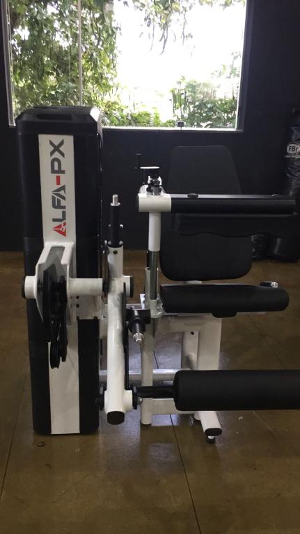 Extensora c/ Flexora Sentada (100 KG)