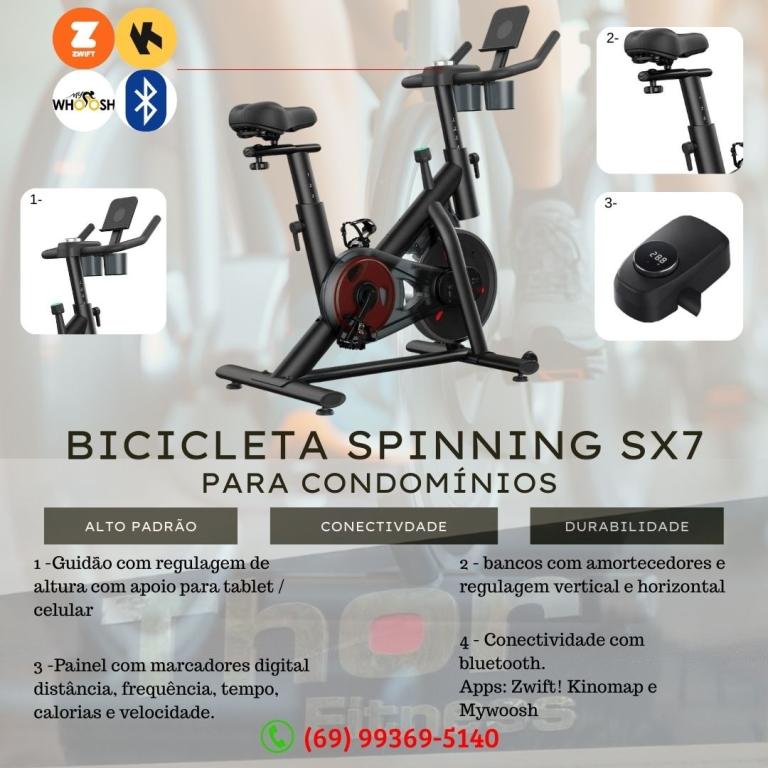 BICICLETA SPINNING SX7 CONDOMINIO