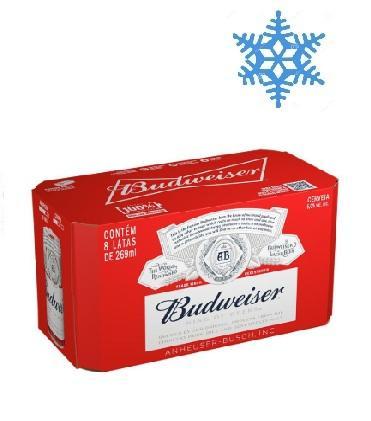 Z GELADO CX BUDWEISER 269ML