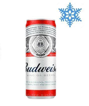 Z GELADO Budwiser 350ml Lata
