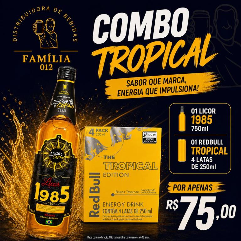 COMBO* 1 1985 + 4 Redbull Trop