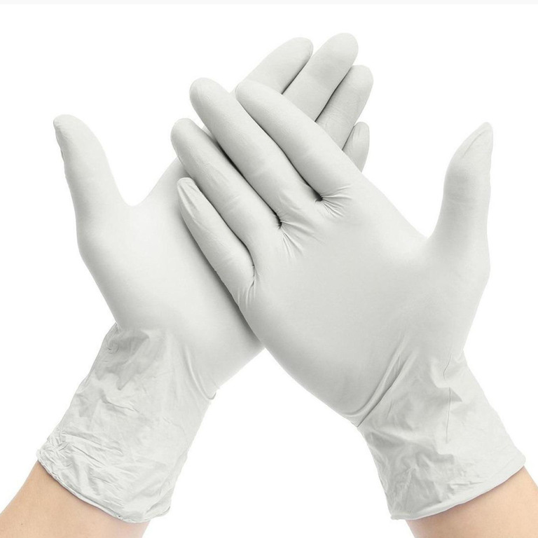 LUVA LÁTEX BRANCA C/Pó. (G).