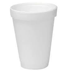 COPO TÉRMICO ISOPOR 300ML.