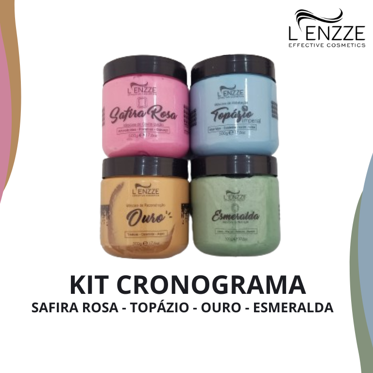 Kit Cronograma Capilar Profissional