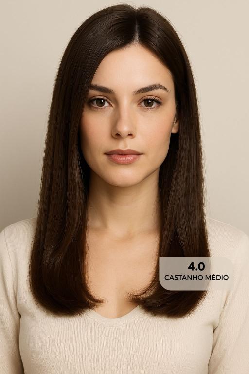 Coloração 4.0 - Castanho Médio