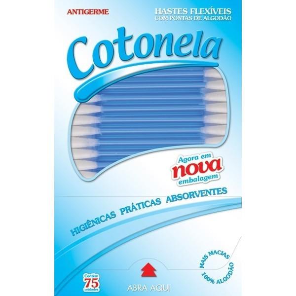 COTONETE COTONELA BRANCO 75UN CX60