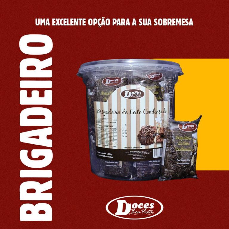 Doce Brigadeiro Boa Vista 20x50g