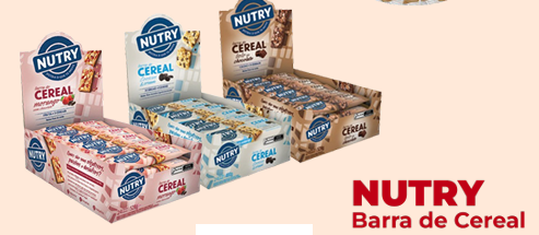 Barra de Cereal Nutry 24x20g  CHOCOLATE