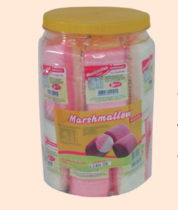 MARSHMALLOW DE MORANGO 20X35G BALDE