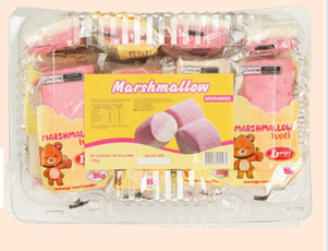 MARSHMALLOW DE MORANGO 20X35G
