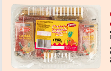 GELEIA DE FRUTAS IVOTI 24X50G