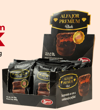 ALFAJOR PREMIUM BLACK 12X50G