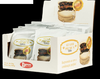 ALFAJOR PREMIUM WHITE 12X50G