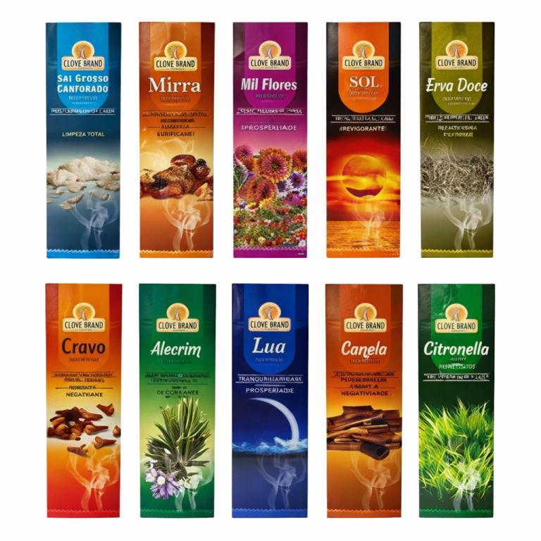 INCENSO CLOVE BRAND DP25 COM 7 VARETAS CADA