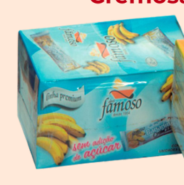 BANANINHA CREMOSA FAMOSO 24X30G DIET