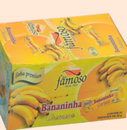 BANANA CREMOSA FAMOSO TRADICIONAL 24X30G