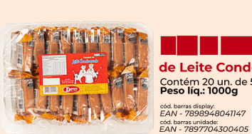 FONDANT DE LEITE CONDENSADO 20X50G