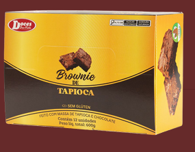 BROWNIE DE TAPIOCA  12X50G