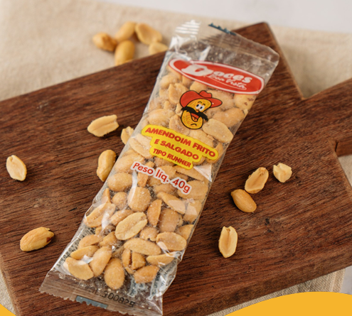 AMENDOIN FRITO SEM PELE COM SAL