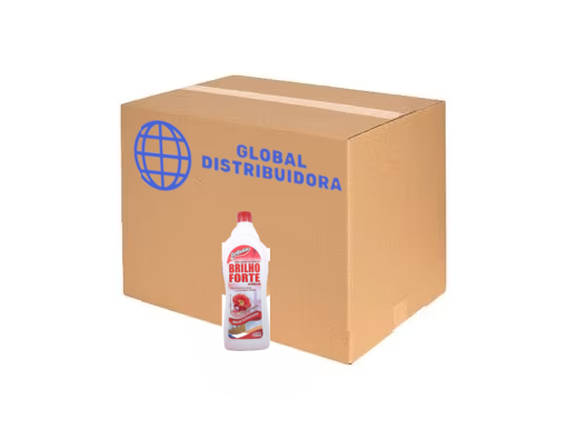 Cera Liq Brilho Forte Vermelha 12x750ml