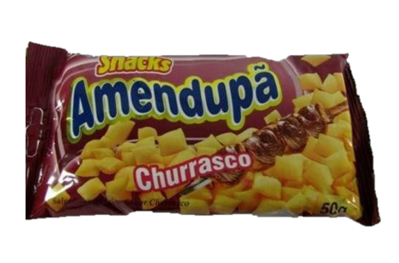 Salgadinho de Trigo Amendupa Churrasco 20x40g