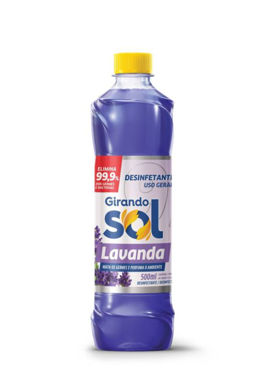 Desinf Girando Sol. Lavanda 500ml