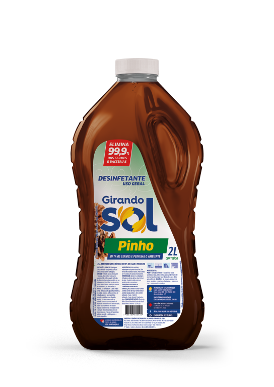 Desinf Girando Sol Pinho 6x2L