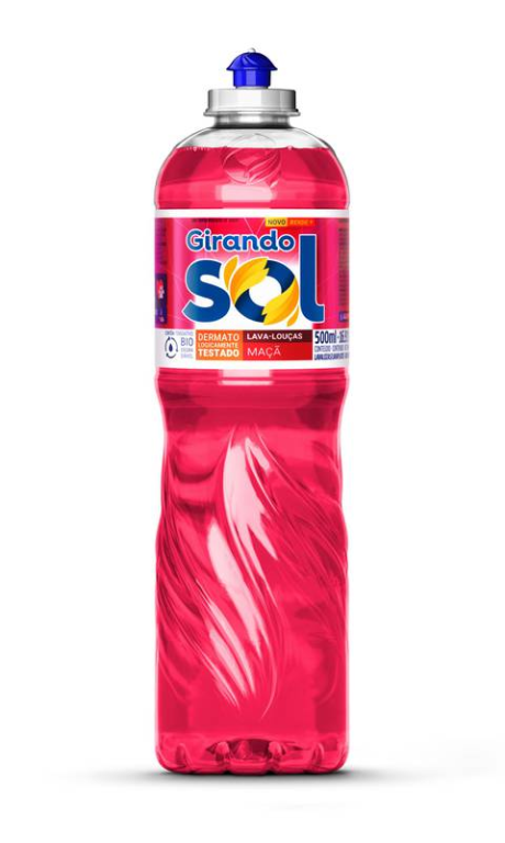 Deterg Liq Girando Sol Maca 500ml