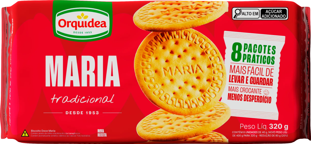 Bisc Laminados Orquidea Maria 320g