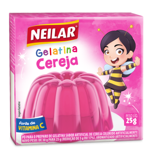 Gelatina Neilar Cereja 20g
