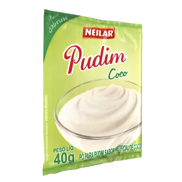 Pudim Envelope Neilar Coco 40g