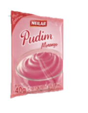 Pudim Envelope Neilar Morango 40g