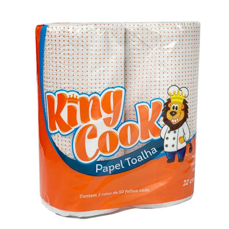 Toalha de Papel King Cook C/2 Und