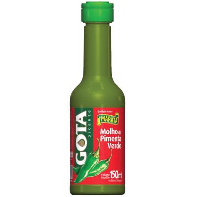 Molho Pimenta Verde Marata Gota 150ml