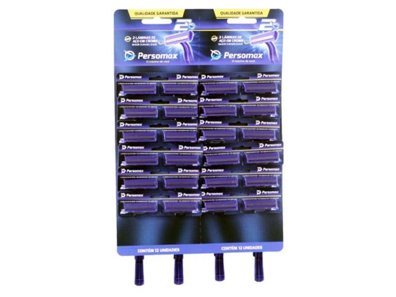 Apar Barba Persomax 2 Azul Cart 12x2