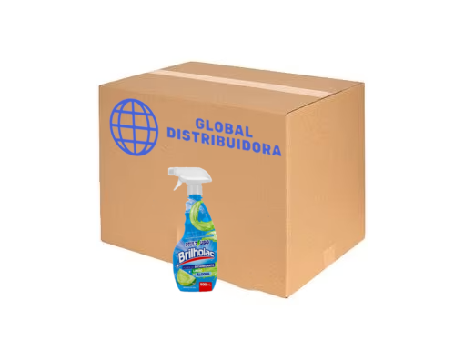 Limpad Multiuso Brilholac Bicarb Limao Gat 12x500ml