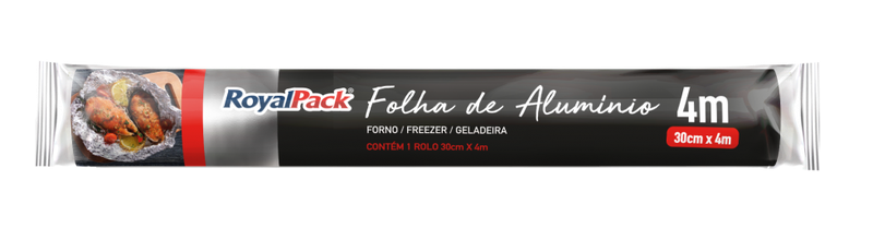 Papel Aluminio Royalpack 30x4m