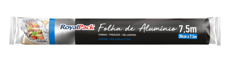 Papel Aluminio Royalpack 30x7,5m