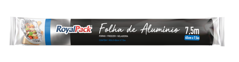 Papel Aluminio Royalpack 45x7,5m