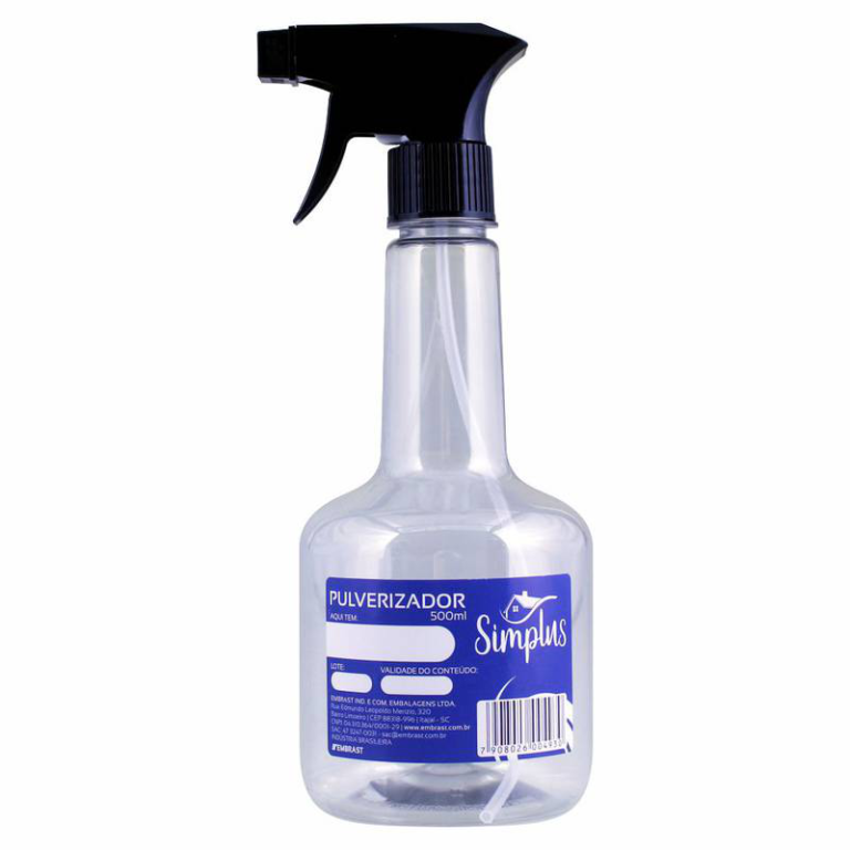 Pulverizador Plástico Bompack Simplus 500ml