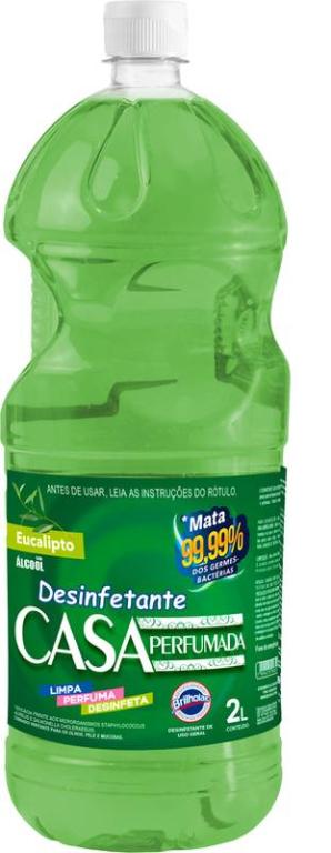 Desinf Casa Perfumada Eucalipto 6x2L