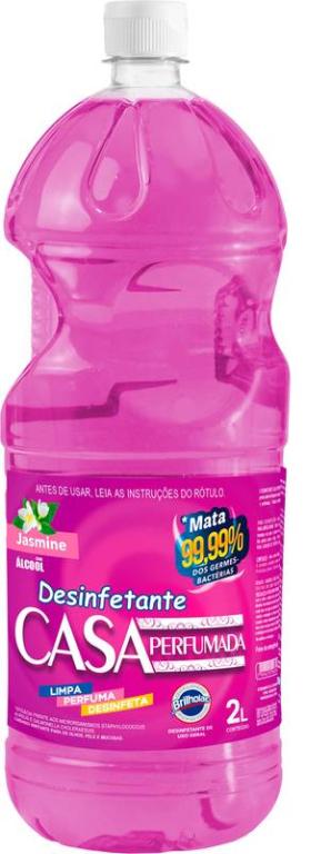 Desinf Casa Perfumada Jasmim 6x2L