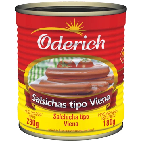 Salsicha Oderich Viena Tradicional 180g