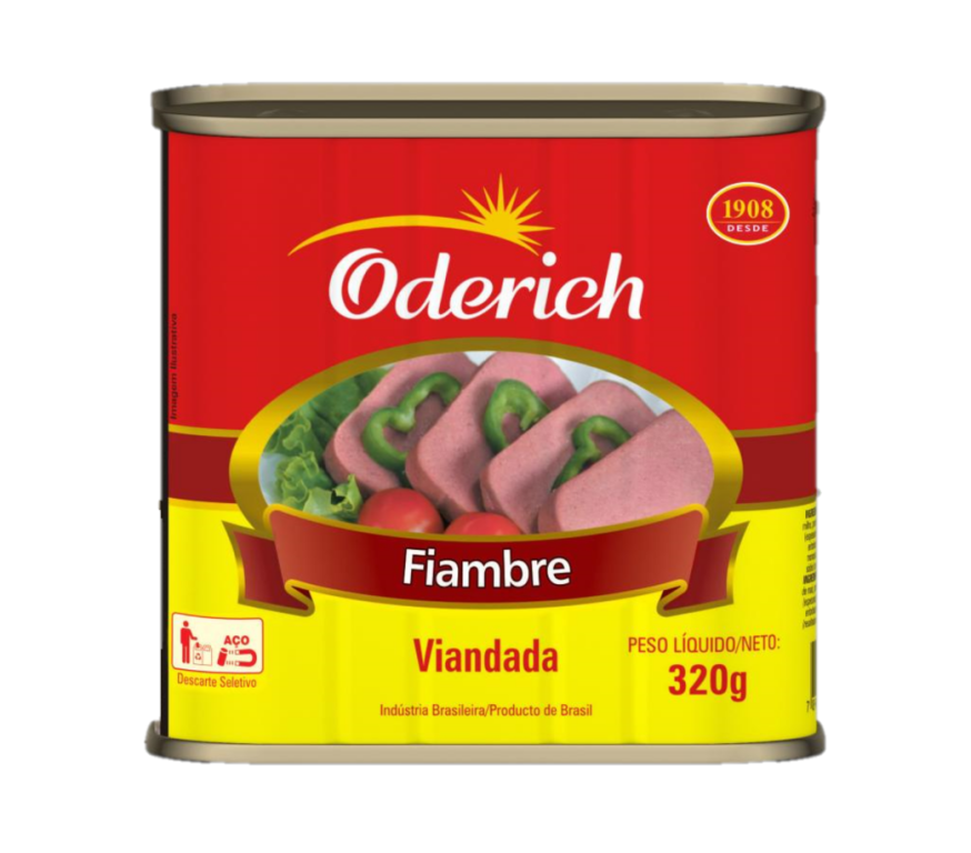 Fiambre De Carne Bovina Oderich 320g